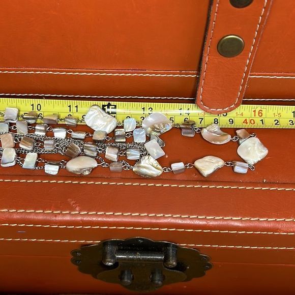 Multi-chain and beaded‎ necklace - Picture 4 of 6